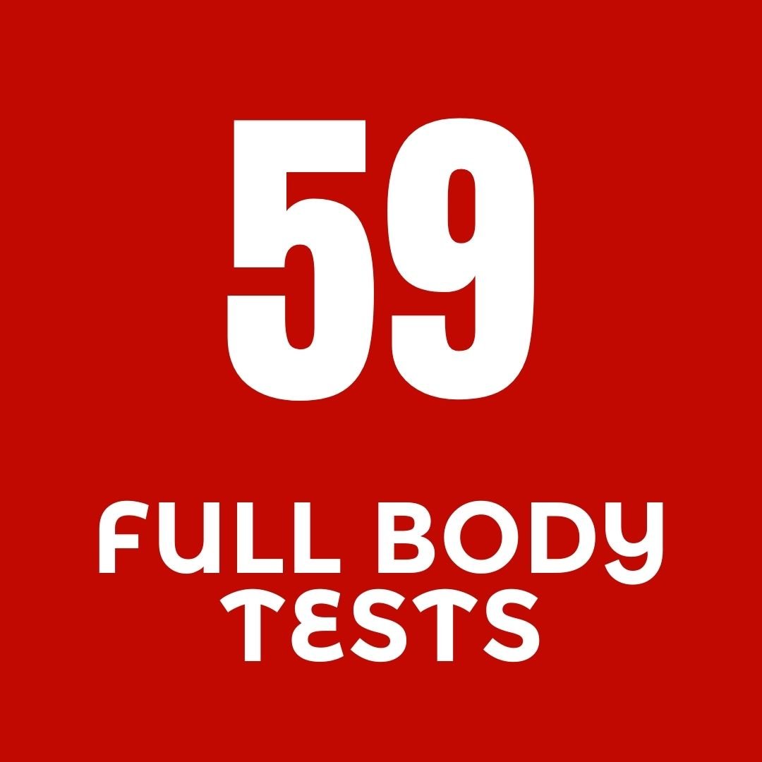 full body checkup ( 59 tests ) full body checkup ( 59 tests )